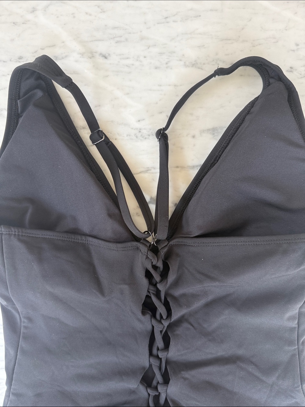 TA3 Swimsuit Plungey In Black / Regular / Long / XL - Picture 6 of 8